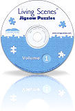 Living Scenes Jigsaw Puzzles CD-ROM